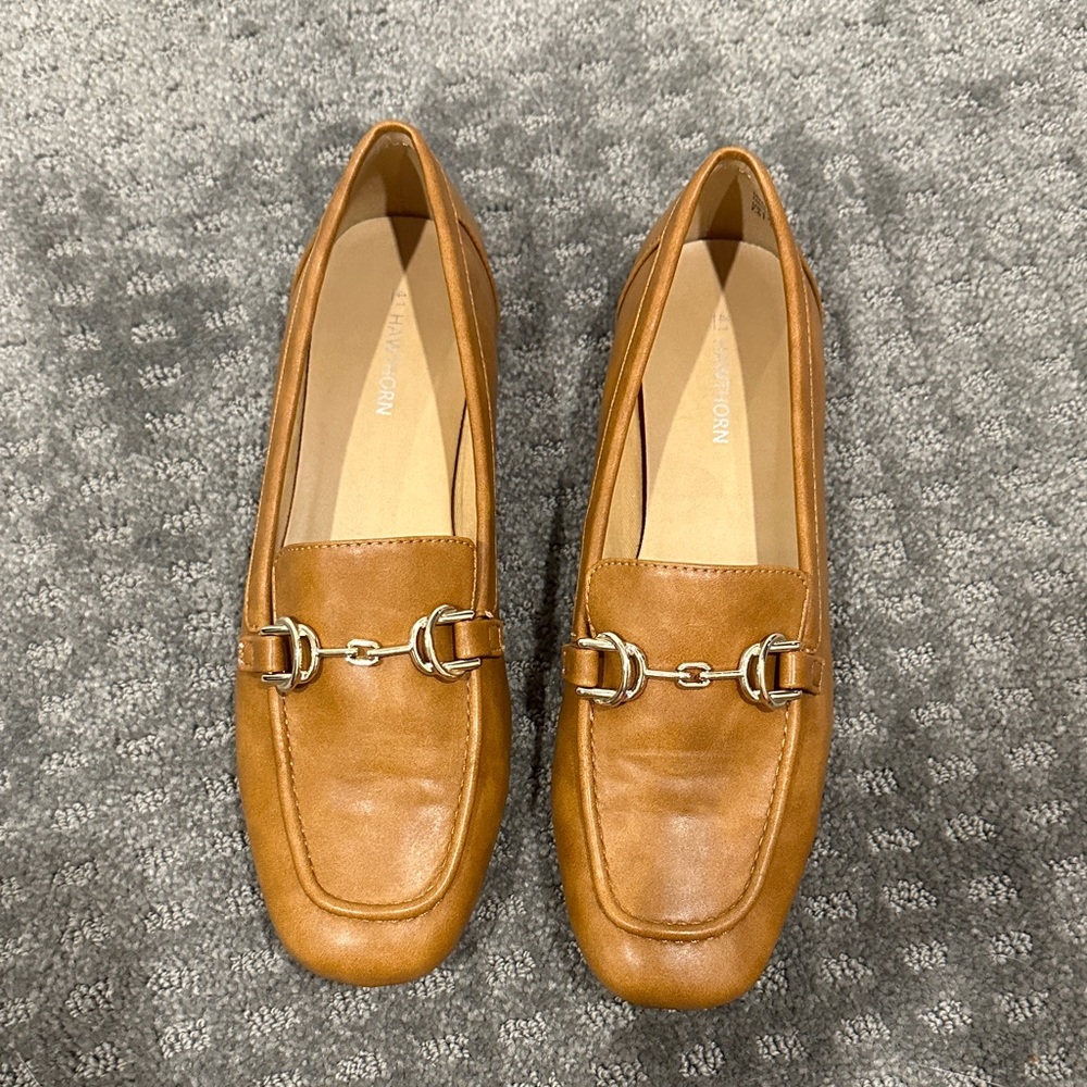 41 Hawthorn Tan Leather Loafers